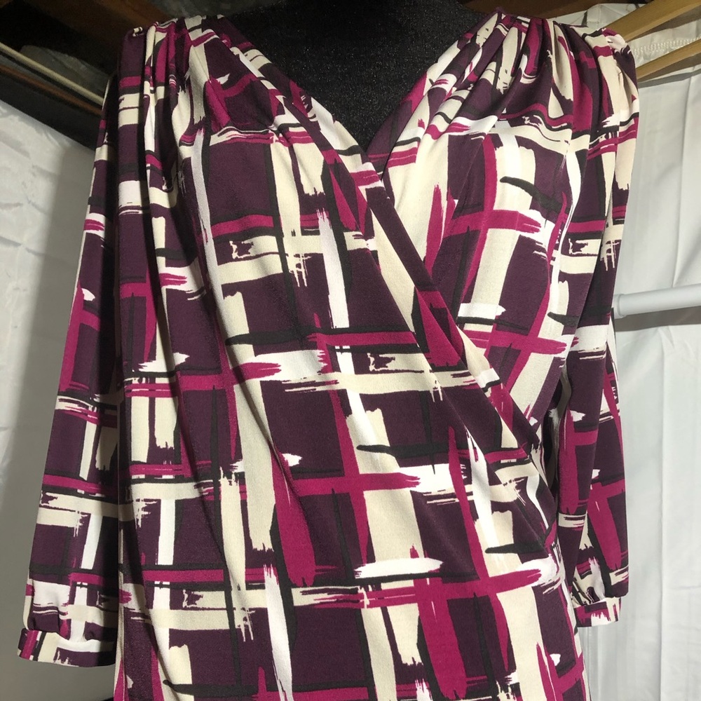 Front cross blouse 👚 - Picture 3 of 6
